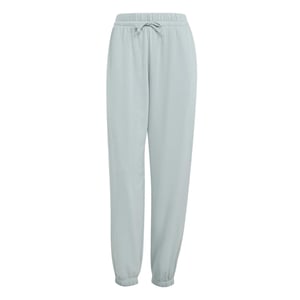 Women's adidas Fleece Slim Fit Joggers in Sage/White