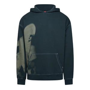 Men's Diesel Over The Head Hoodie in Black Black B
