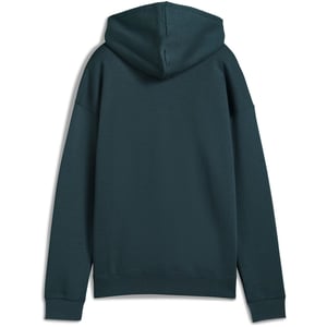 Women's Puma Class Relaxed Overhead Tech Fleece Hoodie in Green Terrain