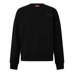 Men's Diesel S Rob R2 Crew Neck Sweatshirt in Black Black B
