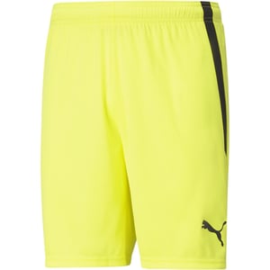Men's Puma Teamliga Shorts Football Shorts in Fluo Yellow/Blk