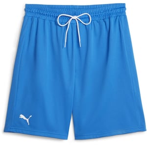 Men's Puma Hoops Team Practice Basketball Shorts in Elec Blue