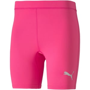 Men's Puma Short Tights in Fluo Pink
