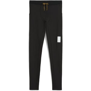 Men's Puma X Saysky Fleece Performance Running Tights in Black
