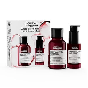 L'oréal Professionnel Vitamino Color Spectrum Mini Gift Set Shampoo & Glass Shine Hair Serum 100ml, 30ml