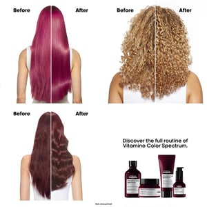 L'oréal Professionnel Vitamino Color Spectrum Mini Gift Set Shampoo & Glass Shine Hair Serum 100ml, 30ml