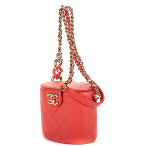 Mini Pearl Chain Vanity Case   schoudertas