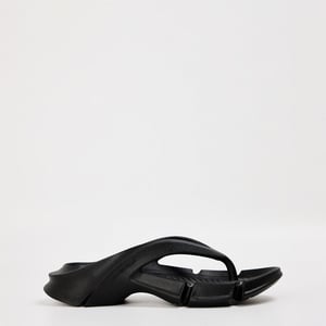 Women's Balenciaga Flat Sandals in Black