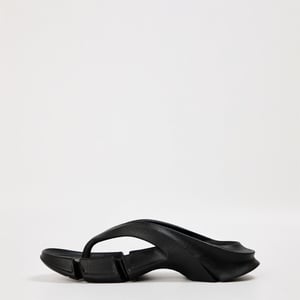 Women's Balenciaga Flat Sandals in Black