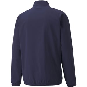 Men's Puma Teamliga Sideline Jacket Tracksuit Top in Peacoat/White