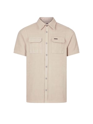Luke 1977 Men's Lye Cord Shirt in Stone