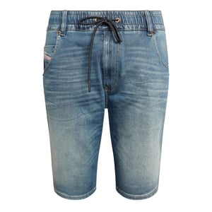Men's Diesel D Krooshort Z Denim Shorts in Blue Denim