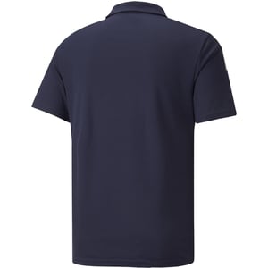 Men's Puma Teamliga Sideline Polo Shirt in Peacoat/White