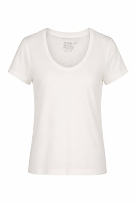 Scoop Neck Cotton Tee