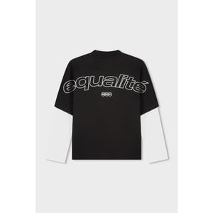 Equalité Etienne double layer longsleeve tee