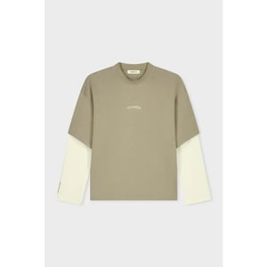 Equalité Etienne double layer longsleeve tee