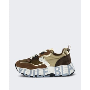 Voile Blanche Dames leren sneaker met vetersluiting