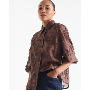 Jansen Amsterdam Blouse lange mouw bisa w26
