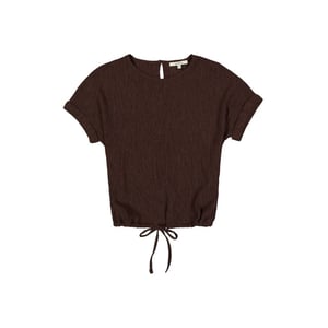 Garcia Jeans Top korte mouw met structuur -