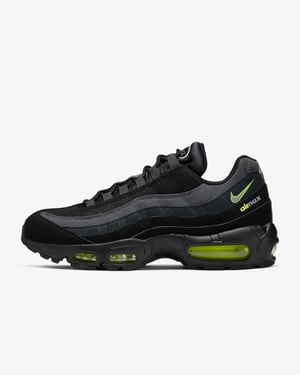 Nike Air Max 95 Retro Logo Black Volt Trainers 