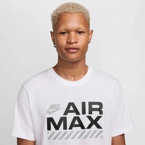 Nike Sportswear Air Max Men's White Barcode T-Shirt 