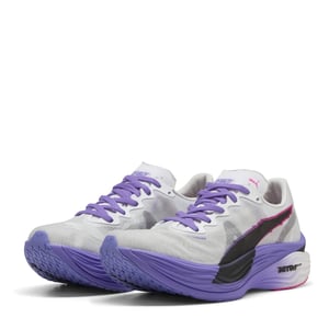 Women's Puma Deviate Nitro Elite 3 Digitokyo Running Shoes in White/Purple