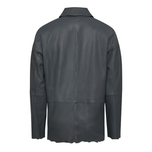 Men's Diesel L Mart B Leather Jacket in Antarctica