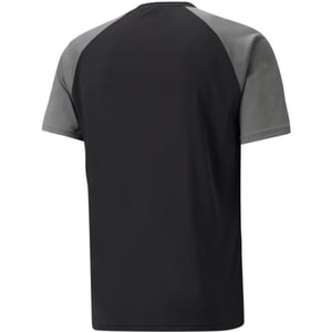 Men's Puma Teampacer Jersey T-Shirt in Black/Pearl/Wht