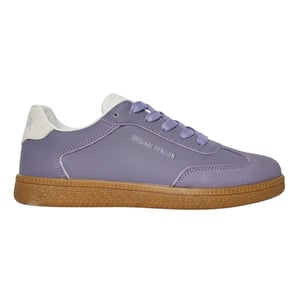 Original Penguin Heren Retro Ronde Teen Platte Sneakers (Lila)