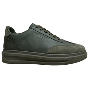 Original Penguin Heren Suède Trainers (Kaki Groen)
