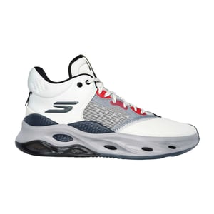 Skechers Skateschoenen van mesh voor heren (Wit/Grijs)
