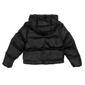 Lyle & Scott Effen gewatteerd jack voor kinderen (Jet Zwart)