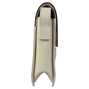 Delvaux Madame PM Crossbodytas in wit leer