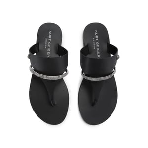 Kurt Geiger London Leather Strand Braid Sandals