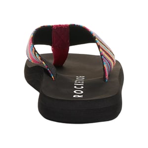 Rocket Dog Adios Dexter katoenen platvoetslippers voor dames (Roze)
