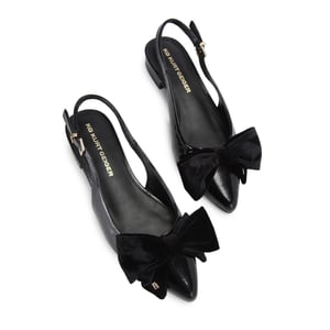 KG Kurt Geiger Aura Bow Flat Sandals
