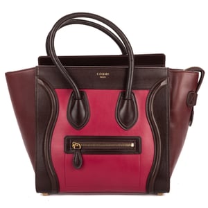 Micro Tricolor Luggage Handbag