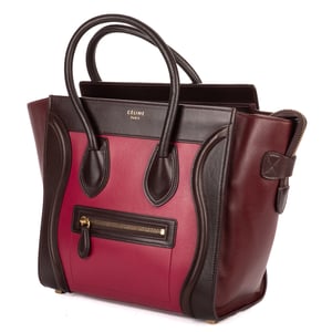 Micro Tricolor Luggage Handbag