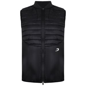 BoxRaw Nelson Mens Black Gilet