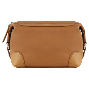 Hackett London Wilton Tan Wash Bag