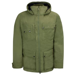 Jack Wolfksin Utility Mens Khaki Coat