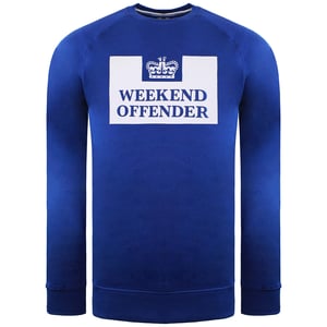 Weekend Offender Skylar Mens Yale Blue Sweater