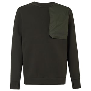 Oakley Definition Tech Crew Mens Olive Fleece Sweater
