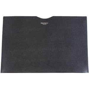 Hackett London Document Protective Black Bag