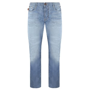 Emporio Armani Slim Fit Mens Distressed Jeans