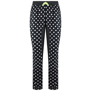 Adidas Dot Fashion Womens Black/White Track Pants