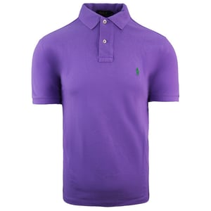Ralph Lauren Slim Fit Mens Purple Polo Shirt