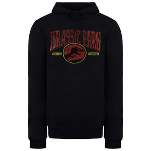 Jurassic Park Survival Mens Black Hoodie
