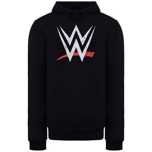 WWE Logo Mens Black Hoodie