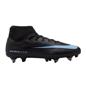 Nike Mercurial Superfly 10 fotbollsskor för mjukt underlag för herrar (SVART/BLÅ)